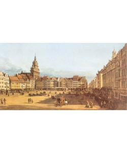 Giovanni Antonio Canaletto, Dresden, Altmarkt