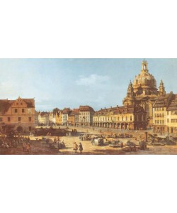 Giovanni Antonio Canaletto, Dresden, Neumarkt
