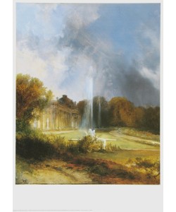 Carl Eduard Ferdinand Blechen, Schloss Sanssouci, um 1830/32