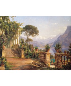 Carl Frederik Aagaard, Lodge on Lake Como