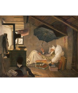 Carl Spitzweg, Der arme Poet