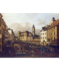Giovanni Antonio Canaletto, Die Freyung in Wien