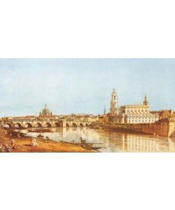 Giovanni Antonio Canaletto, Dresden, Elbufer