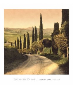 Elisabeth Carmel, Country Lane, Tuscany