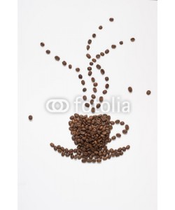 casfotoarda, coffee cup and steam silhouette shape
