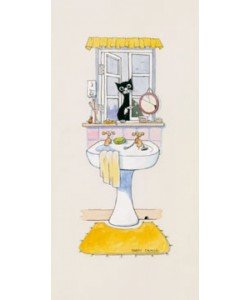 Harry Caunce, Basil in the Bathroom I