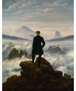 Caspar David Friedrich, Der Wanderer über dem Nebelmeer