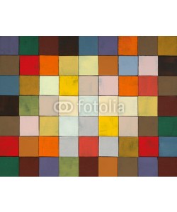 clivewa, an abstract painted collage