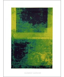 Clément Garnier, Surface 1, (green) (Büttenpapier)