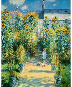 Claude Monet, Der Garten des Knstlers in Vtheuil