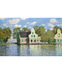 Claude Monet, Häuser am Wasser (Zaandam)
