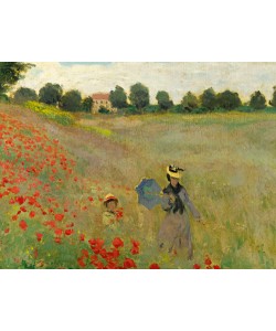 Claude Monet, Mohnfeld bei Argenteuil (Detail)