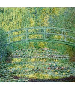 Claude Monet, Seerosenteich und japanische Brücke