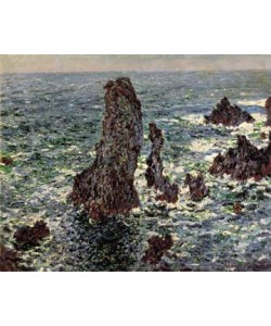 Claude Monet, Felsen im Belle-Ile
