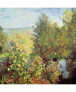 Claude Monet, Stiller Winkel im Garten