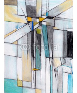 clivewa, A Charcoal and Pastel Study for an Abstract Painting