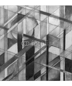 clivewa, A charcoal study for an abstract painting