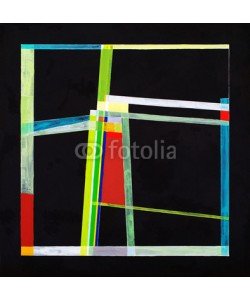 clivewa, a geomrtric abstract painting