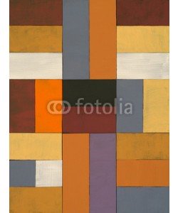 clivewa, an abstract painted collage