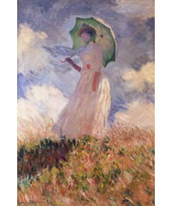 Claude Monet, Frau mit Sonnenschirm