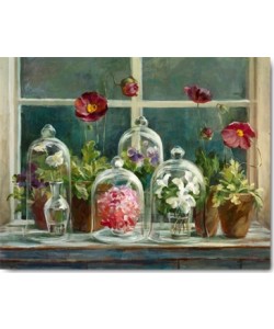 Danhui Nai, Purple Poppies Windowsill Crop