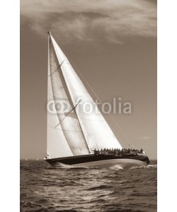 Darren Baker, sailing in sepia
