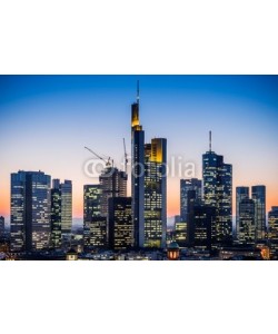 davis, Frankfurt Skyline