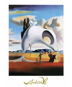 Salvador Dali, Vestiges atavique après sa pluie