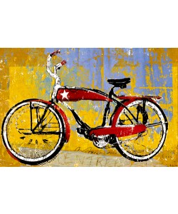 Daryl Thetford, Red Bike with Star