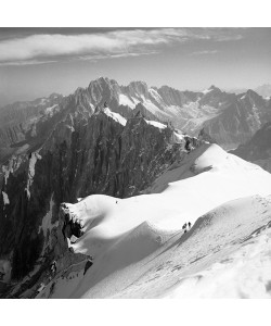 Dave Butcher, Descent to the Vallee Blanche, Chamonix