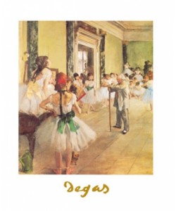 Edgar Degas, La classe de danse