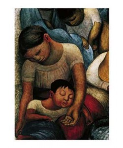 Diego Rivera, La Noche de Los Pobres