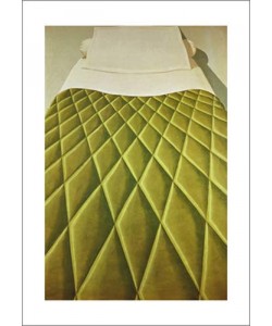 Domenico Gnoli, Green Bed Cover, 1969