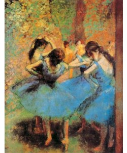 Edgar Degas, Die blauen Tänzerinnen