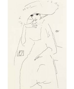Egon Schiele, Die Tänzerin Moa