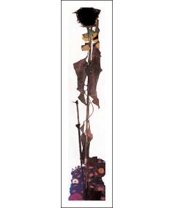 Egon Schiele, Sunflower ll, 1909 (Büttenpapier)