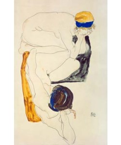 Egon Schiele, Zwei liegende Figuren