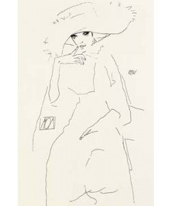 Egon Schiele, Die Tänzerin Moa