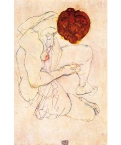 Egon Schiele, Sitzender Frauenakt