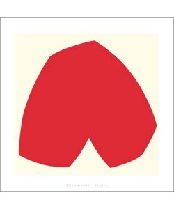 Ellsworth KELLY, Red White, 1962 (Büttenpapier)