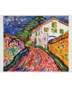 Erich Heckel, Weisses Haus in Dangast - 1908