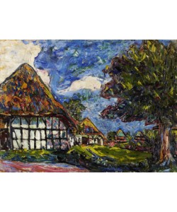 ERNST LUDWIG KIRCHNER, Häuser auf Fehmann