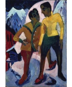 ERNST LUDWIG KIRCHNER, Zwei Brüder