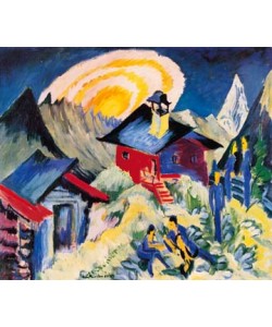 ERNST LUDWIG KIRCHNER, Mondaufgang