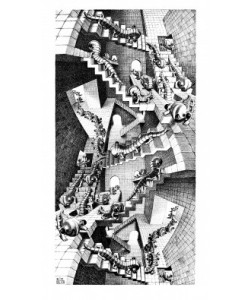 M. C. Escher, Treppenhaus