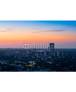 europhotos, Panorama of Bonn after sunset