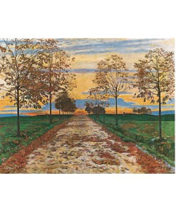 Ferdinand Hodler, Herbstabend, 1892