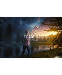 kevron2001, Painting away the night