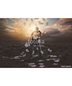 kevron2001, Clinging on to falling papers