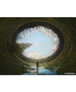 kevron2001, Surreal round landscape